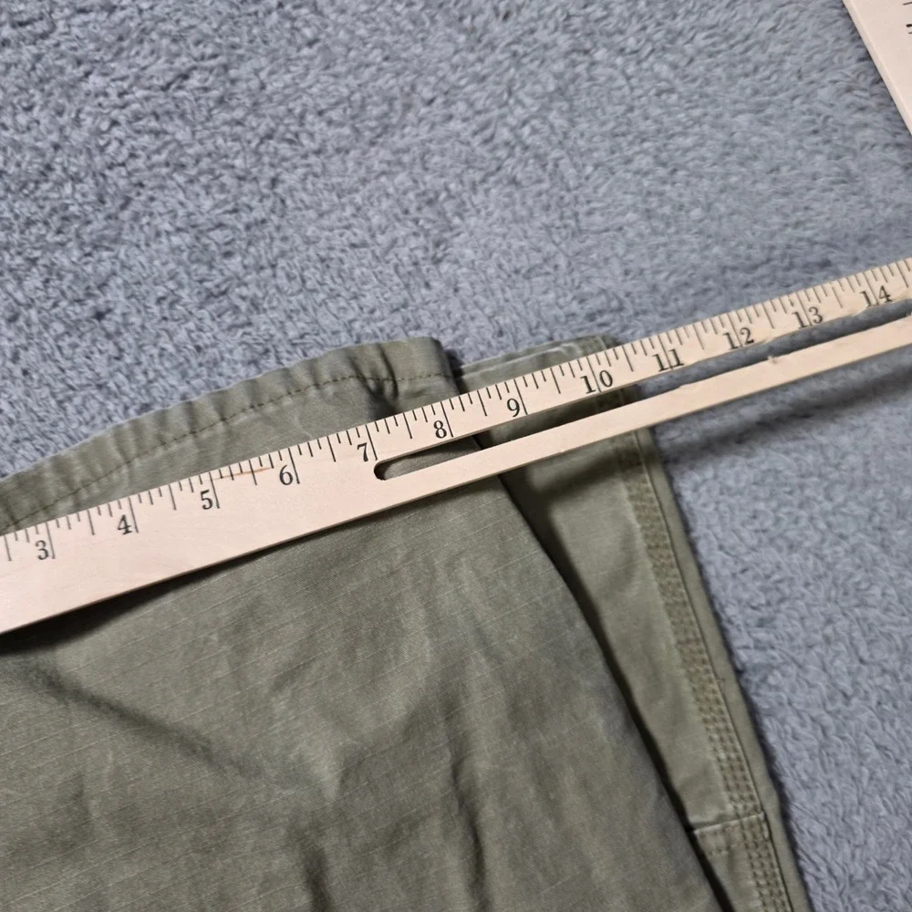 Wrangler Mens 36x30 RIGGS Workwear Cargo Pants Khaki Green Ripstop 3W060BR